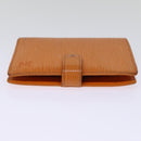 LOUIS VUITTON Epi Agenda PM Day Planner Cover Orange Mandarin R2005H Auth 75445A-3
