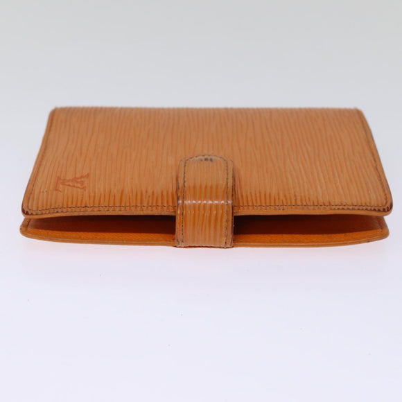 LOUIS VUITTON Epi Agenda PM Day Planner Cover Orange Mandarin R2005H Auth 75445A