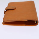 LOUIS VUITTON Epi Agenda PM Day Planner Cover Orange Mandarin R2005H Auth 75445A-5