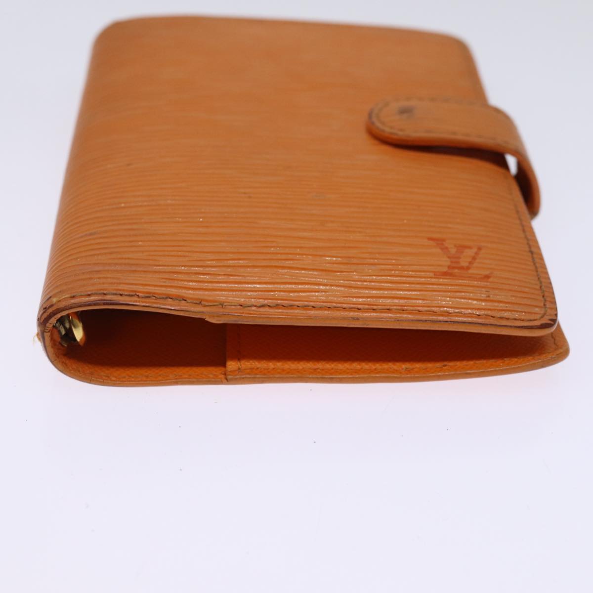 LOUIS VUITTON Epi Agenda PM Day Planner Cover Orange Mandarin R2005H Auth 75445