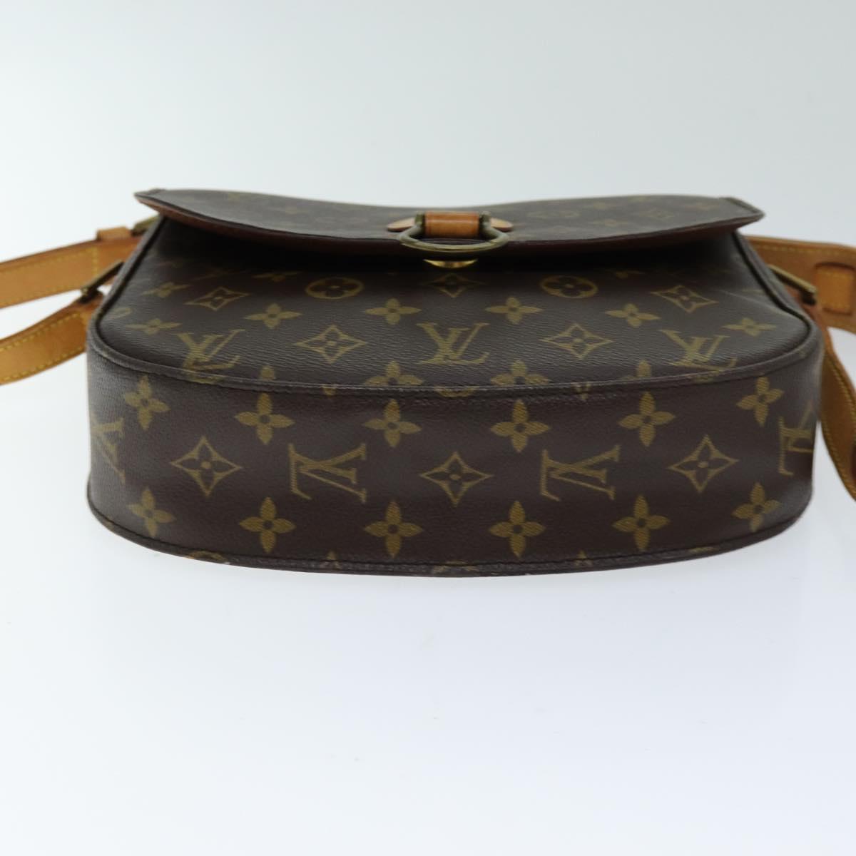 LOUIS VUITTON Monogram Saint Cloud GM Shoulder Bag M51242 LV Auth 75472