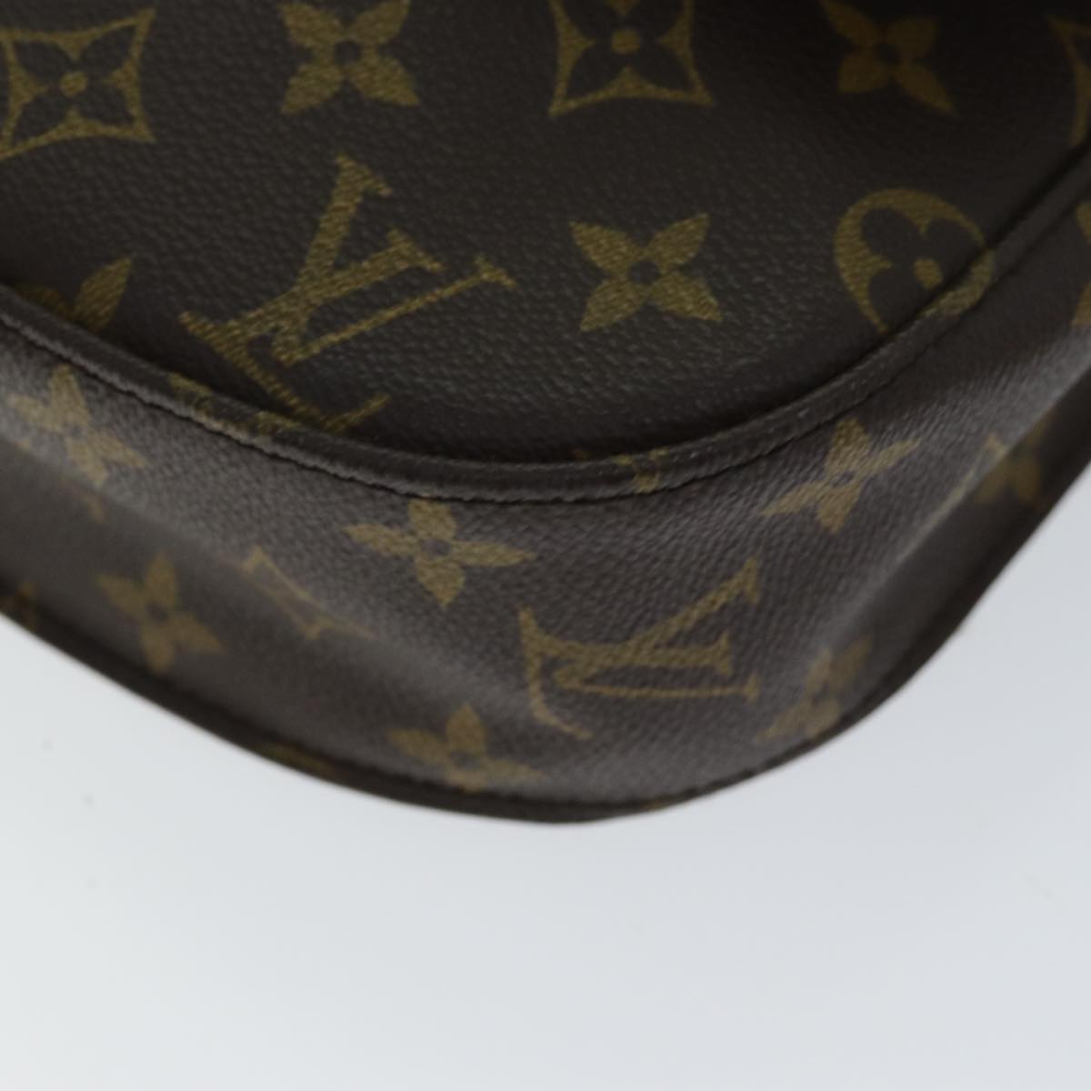 LOUIS VUITTON Monogram Saint Cloud GM Shoulder Bag M51242 LV Auth 75472