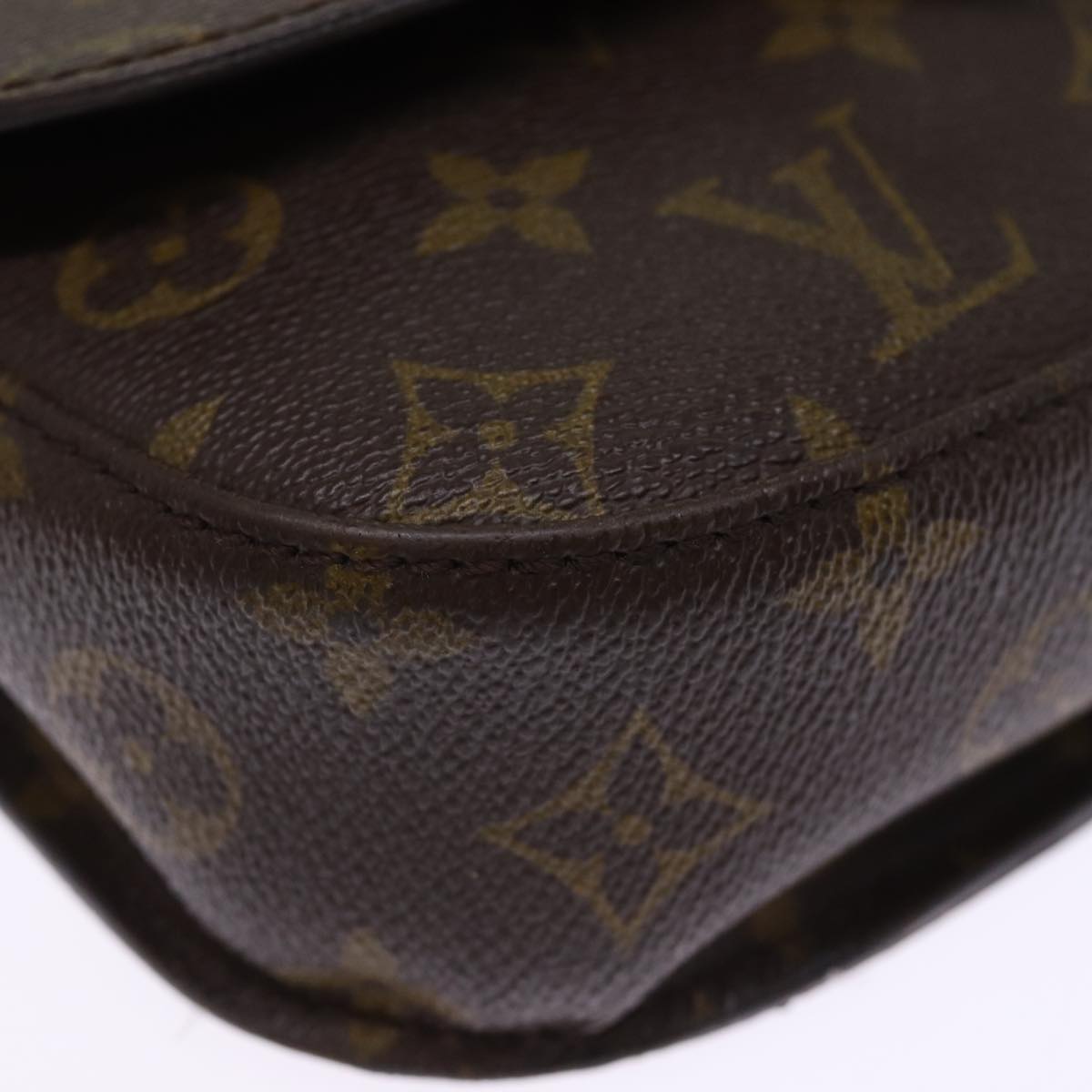 LOUIS VUITTON Monogram Saint Cloud MM Shoulder Bag Vintage M51243 LV Auth 75473