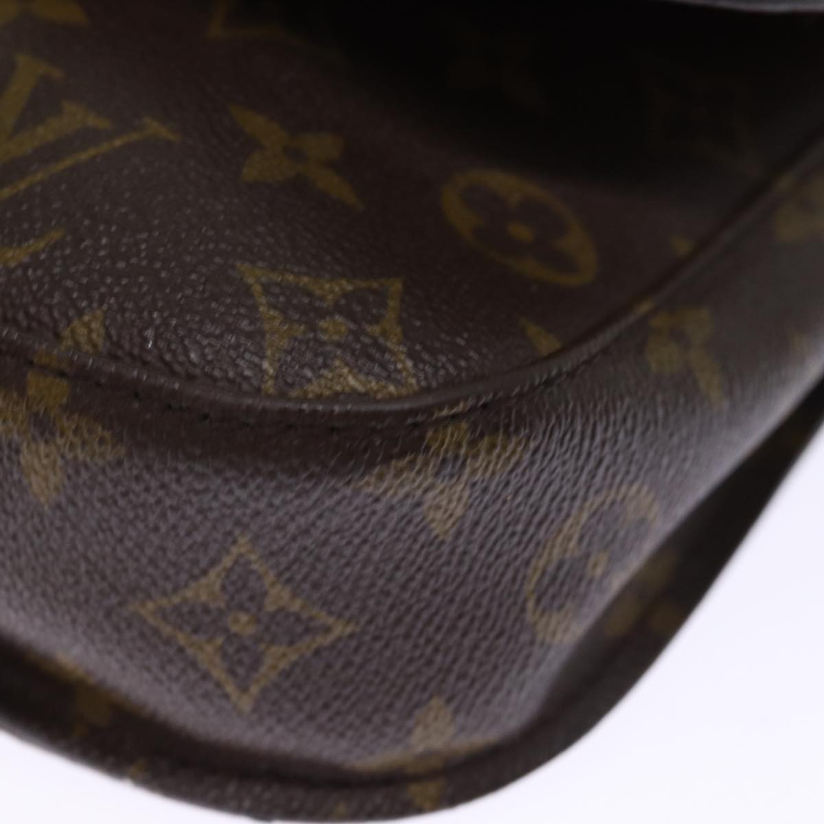 LOUIS VUITTON Monogram Saint Cloud MM Shoulder Bag Vintage M51243 LV Auth 75473