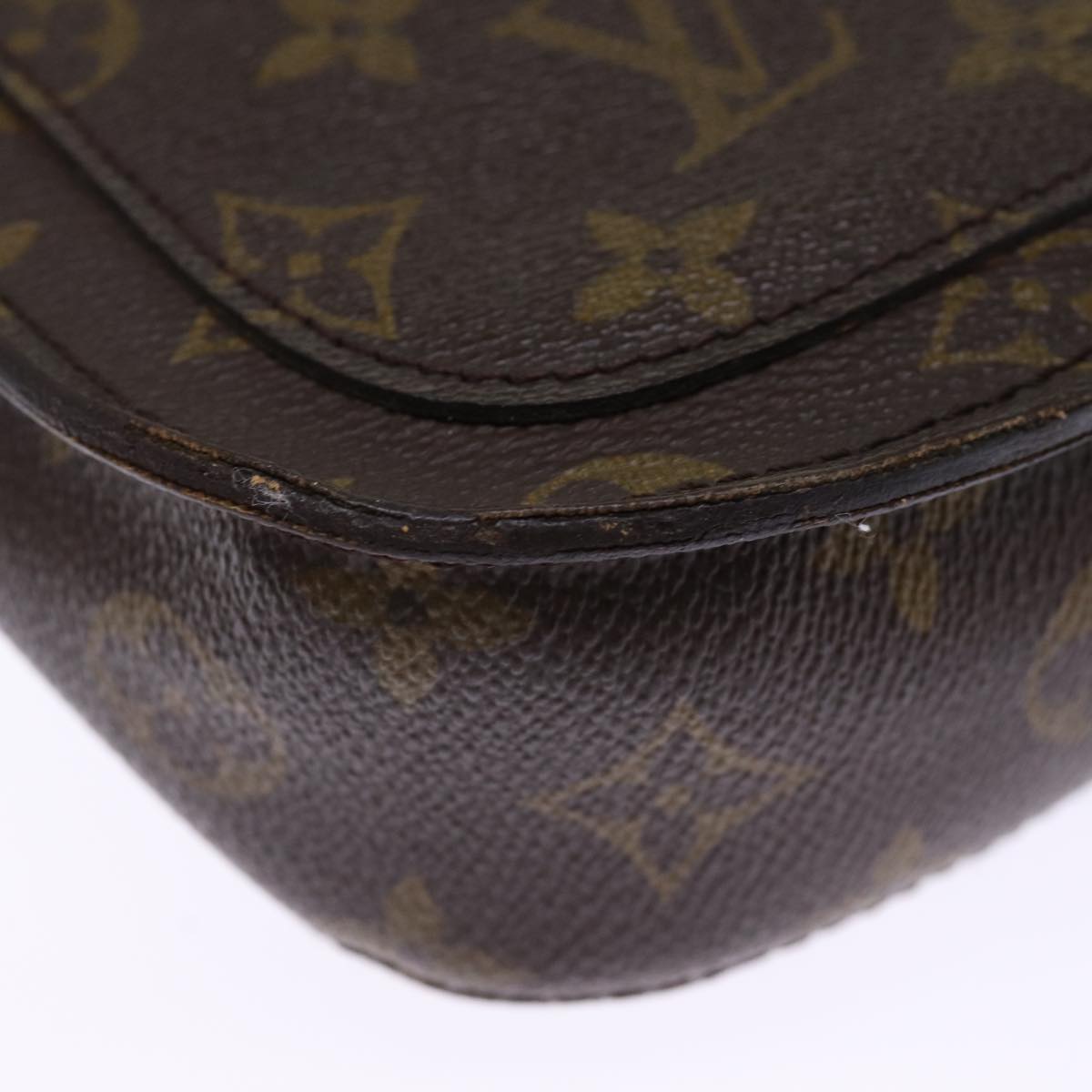 LOUIS VUITTON Monogram Saint Cloud MM Shoulder Bag Vintage M51243 LV Auth 75473