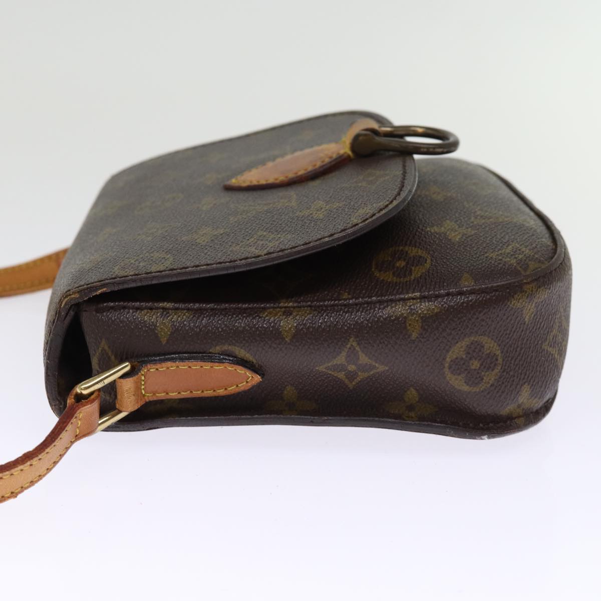 LOUIS VUITTON Monogram Saint Cloud MM Shoulder Bag Vintage M51243 LV Auth 75473