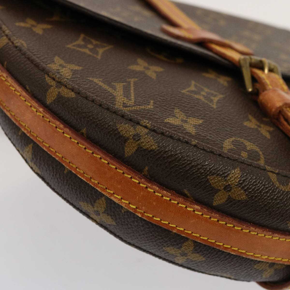 LOUIS VUITTON Monogram Chantilly MM Shoulder Bag M51233 LV Auth 75475