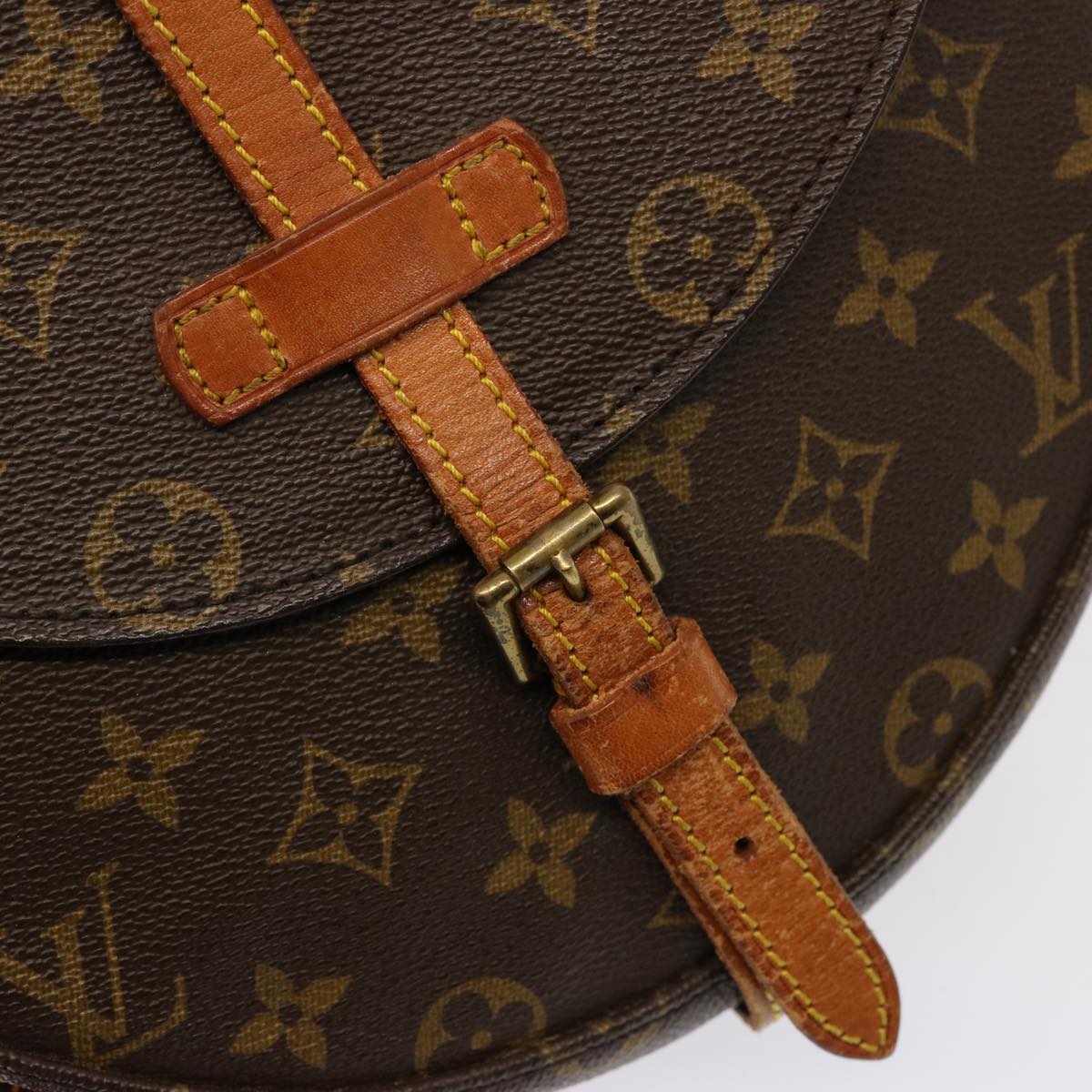 LOUIS VUITTON Monogram Chantilly MM Shoulder Bag M51233 LV Auth 75475