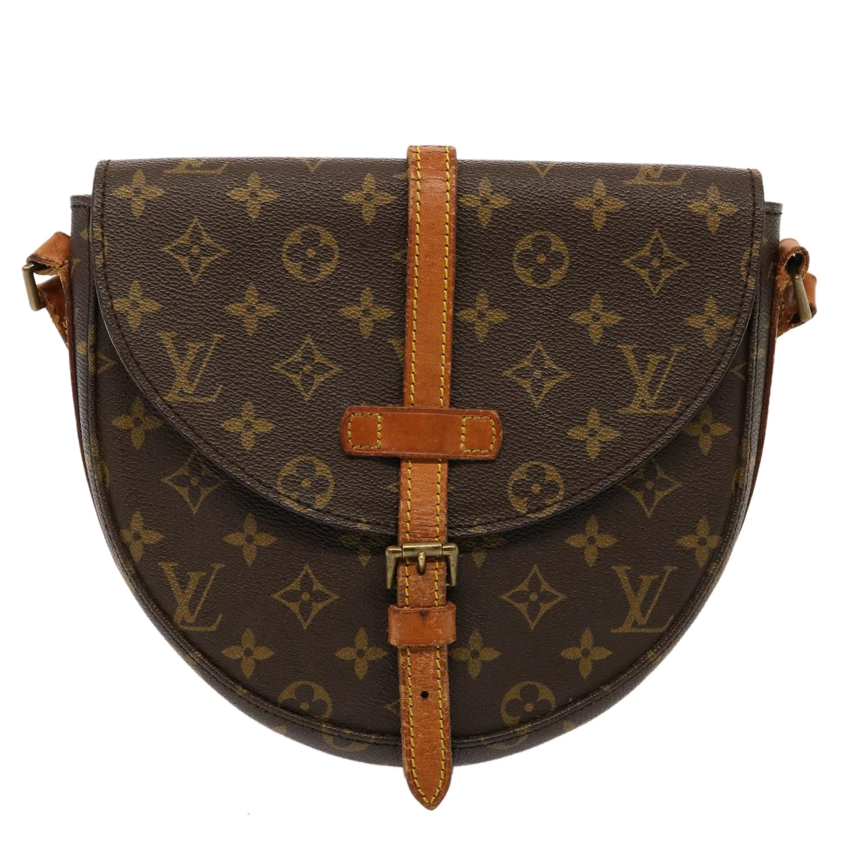 LOUIS VUITTON Monogram Chantilly MM Shoulder Bag M51233 LV Auth 75475