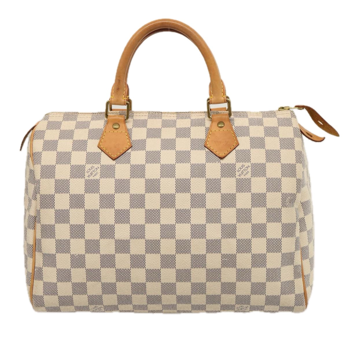 LOUIS VUITTON Damier Azur Speedy 30 Hand Bag N41533 LV Auth 75484