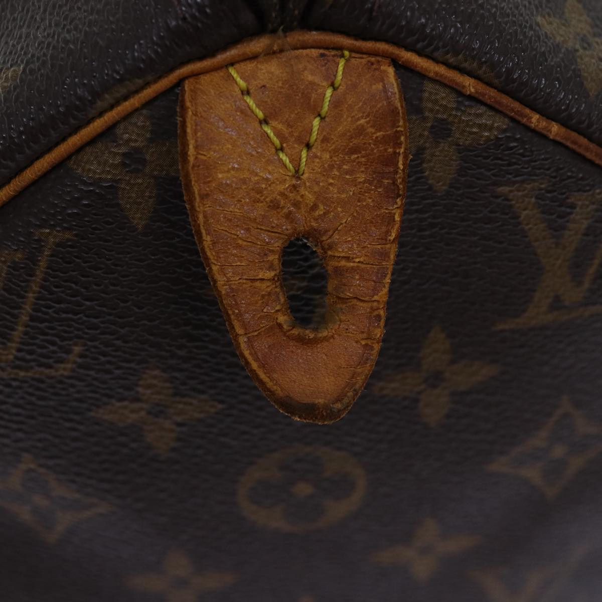 LOUIS VUITTON Monogram Speedy 30 Hand Bag M41526 LV Auth 75485