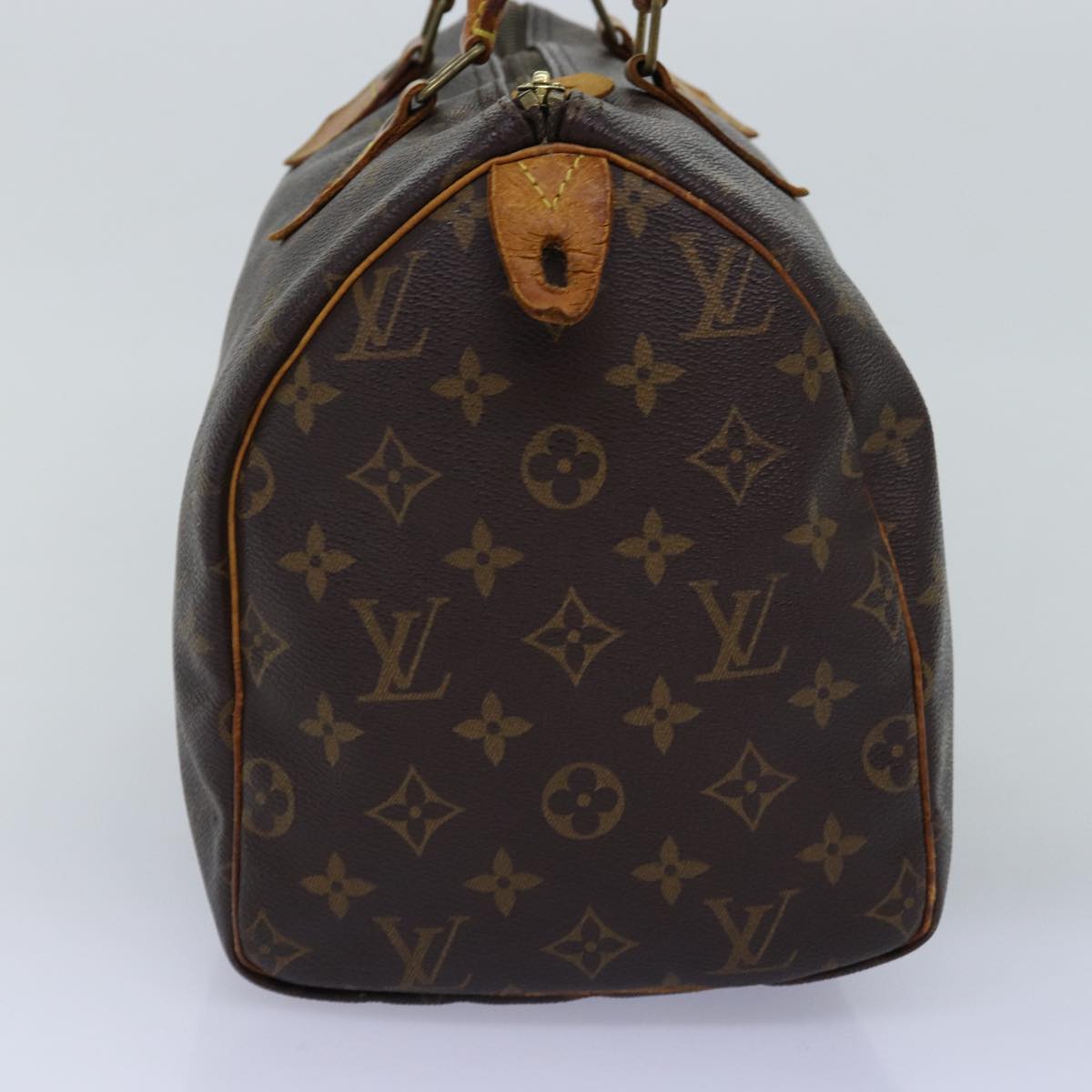 LOUIS VUITTON Monogram Speedy 30 Hand Bag M41526 LV Auth 75485