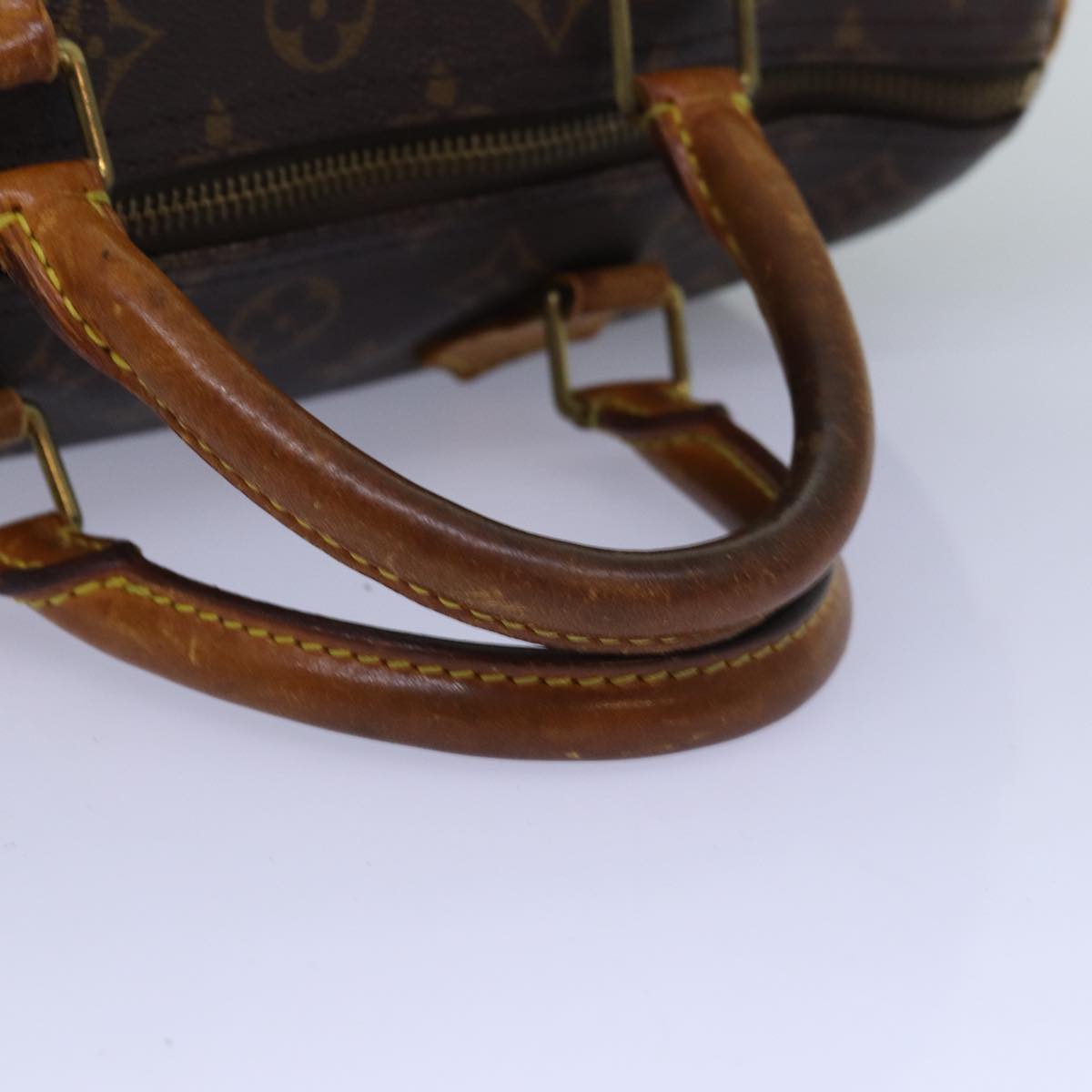 LOUIS VUITTON Monogram Speedy 30 Hand Bag M41526 LV Auth 75485