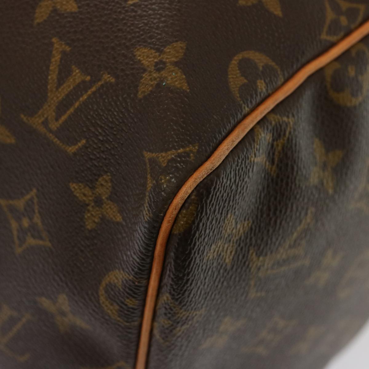 LOUIS VUITTON Monogram Keepall 55 Boston Bag M41424 LV Auth 75490