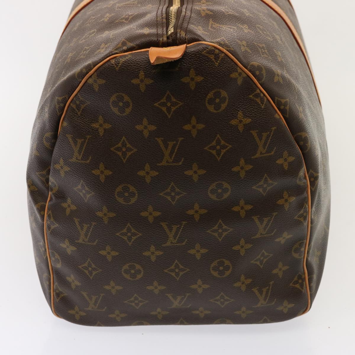 LOUIS VUITTON Monogram Keepall 55 Boston Bag M41424 LV Auth 75490