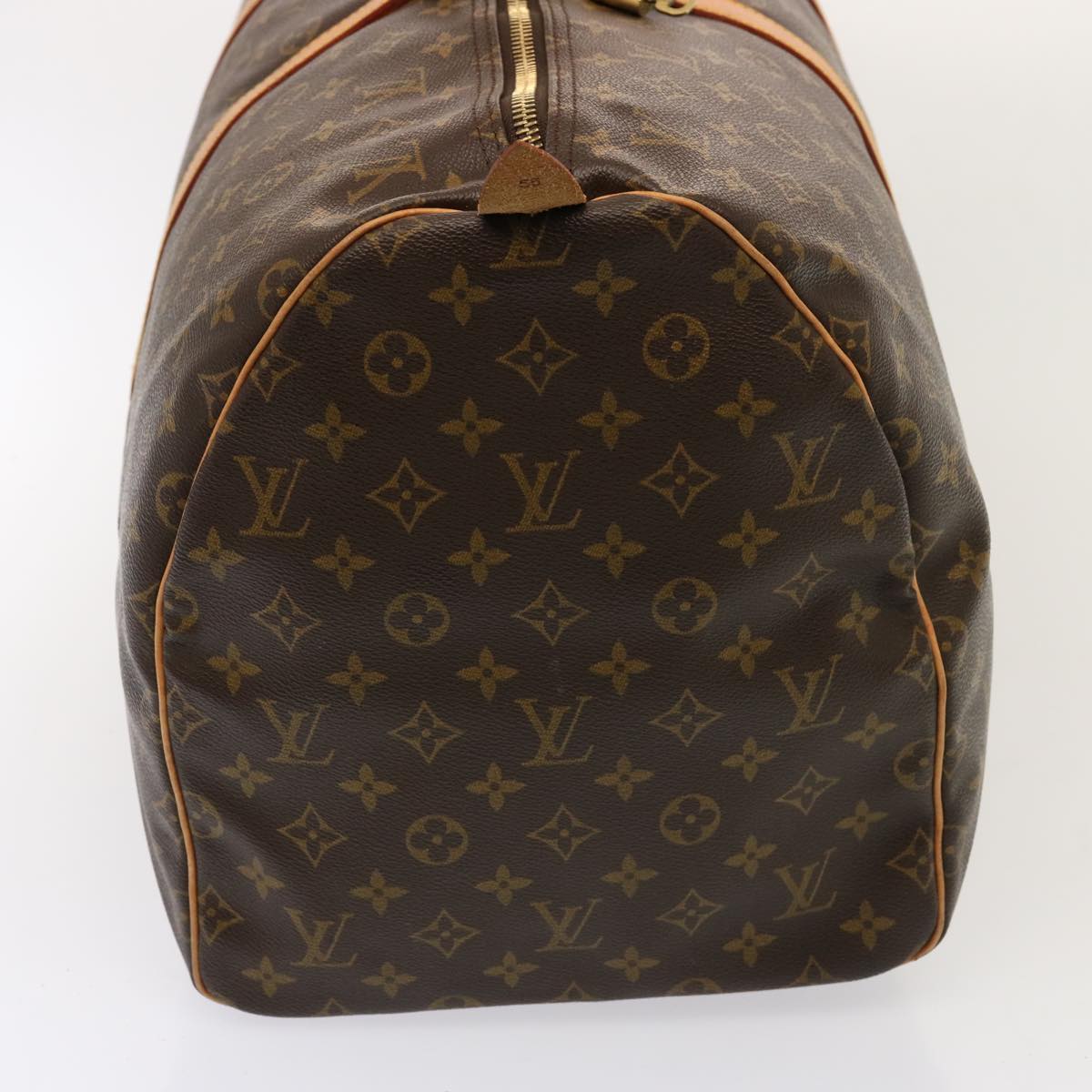 LOUIS VUITTON Monogram Keepall 55 Boston Bag M41424 LV Auth 75490