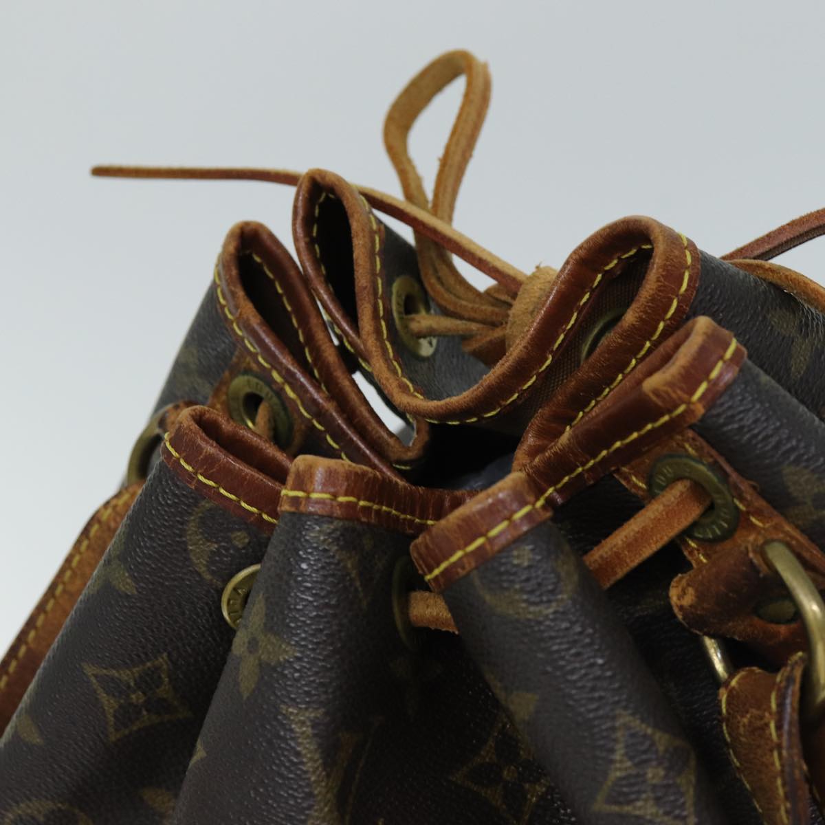 LOUIS VUITTON Monogram Noe Shoulder Bag M42224 LV Auth 75492