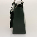 GUCCI Hand Bag Leather Green 000 2058 0307 Auth 75505-3