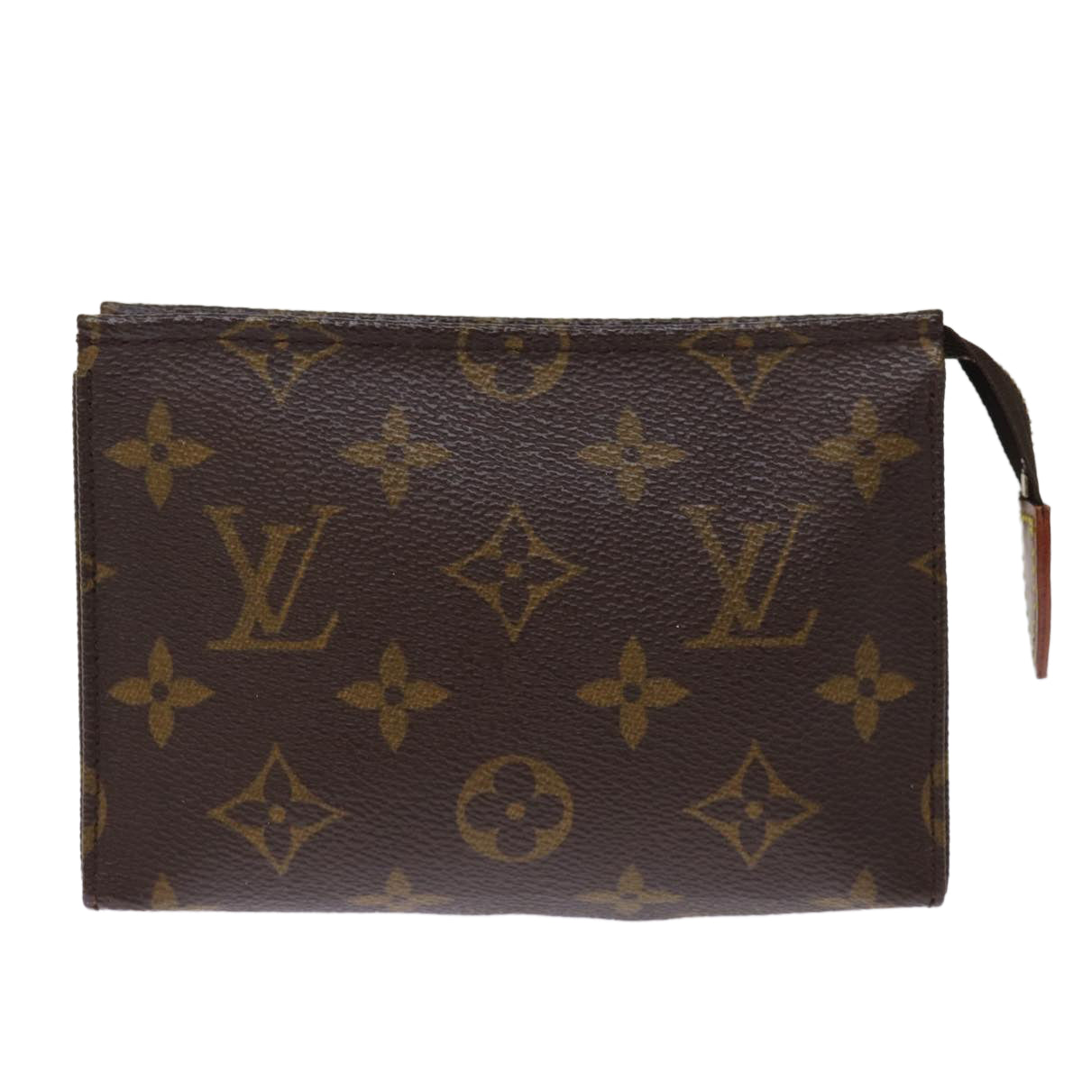 LOUIS VUITTON Monogram Poche Toilette 15 Pouch M47546 LV Auth 75511