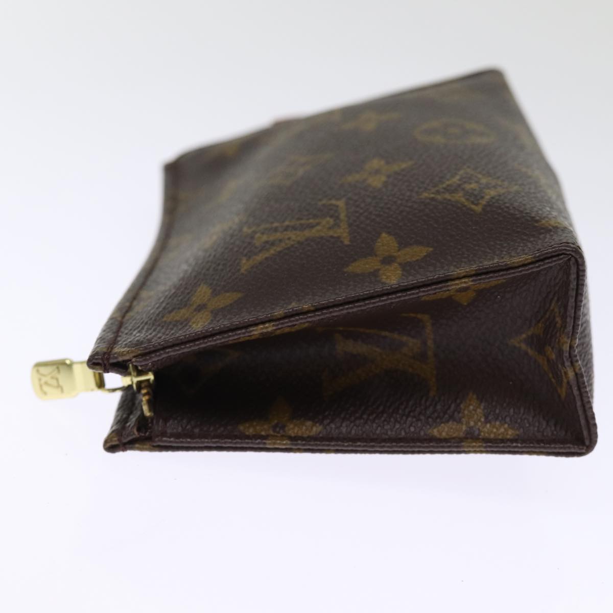 LOUIS VUITTON Monogram Poche Toilette 15 Pouch M47546 LV Auth 75511