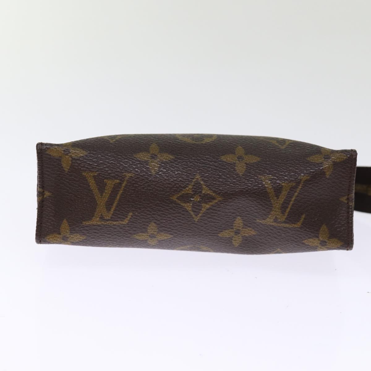 LOUIS VUITTON Monogram Poche Toilette 15 Pouch M47546 LV Auth 75511