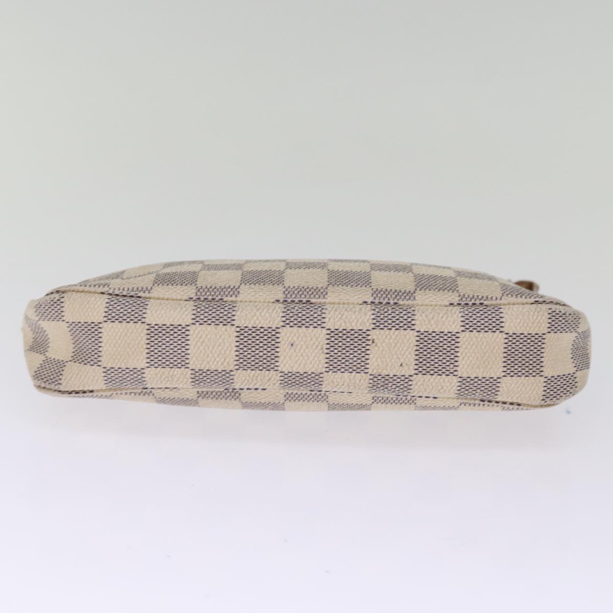 LOUIS VUITTON Damier Azur Pochette Accessoires Pouch N51986 LV Auth 75513