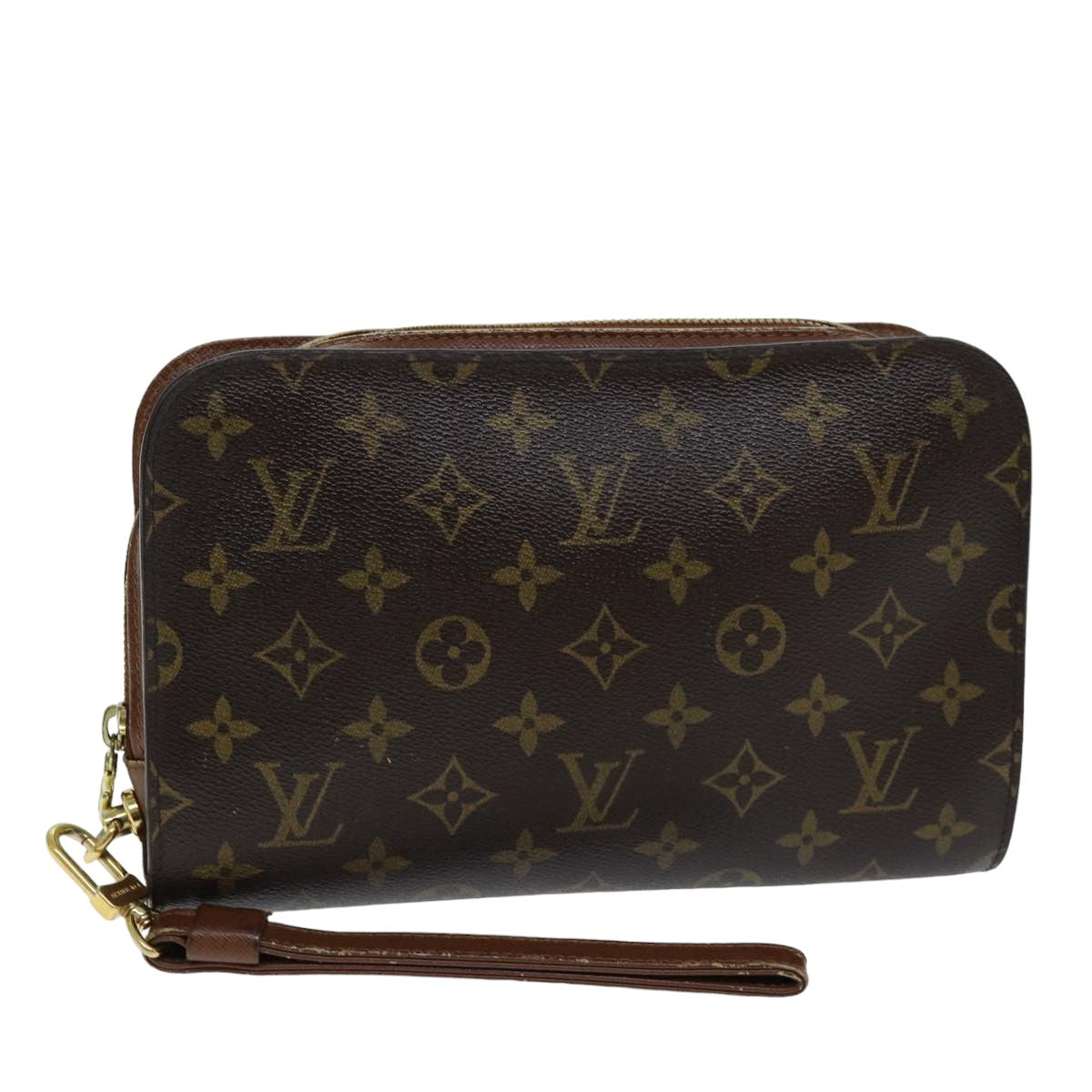 LOUIS VUITTON Monogram Orsay Clutch Bag M51790 LV Auth 75516