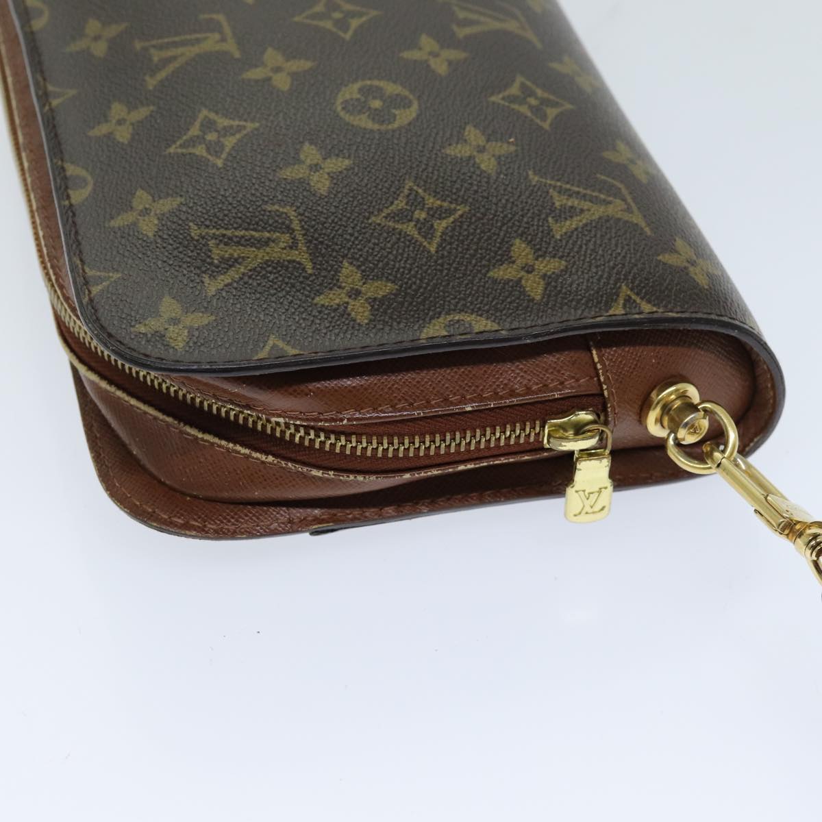 LOUIS VUITTON Monogram Orsay Clutch Bag M51790 LV Auth 75516