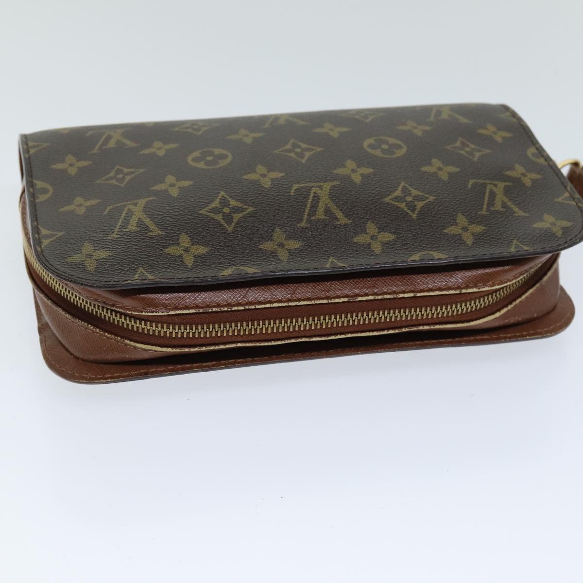 LOUIS VUITTON Monogram Orsay Clutch Bag M51790 LV Auth 75516