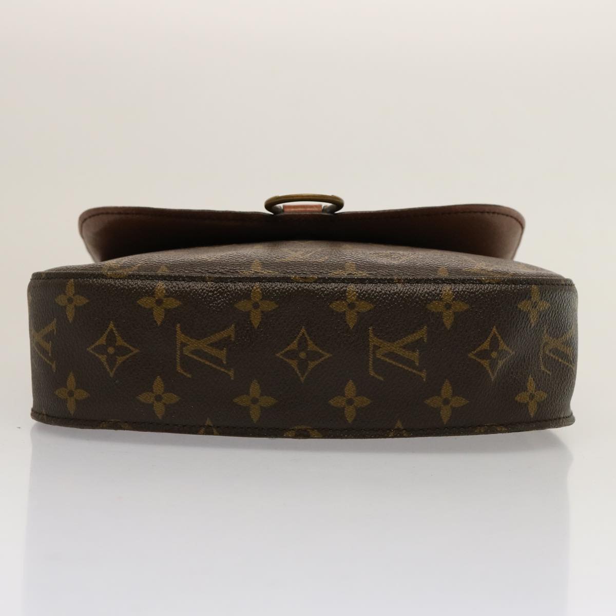 LOUIS VUITTON Monogram Saint Cloud GM Shoulder Bag M51242 LV Auth 75523