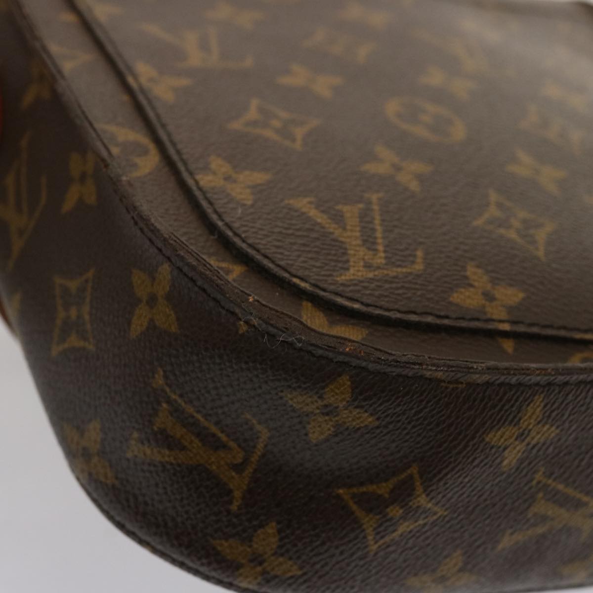 LOUIS VUITTON Monogram Saint Cloud GM Shoulder Bag M51242 LV Auth 75523