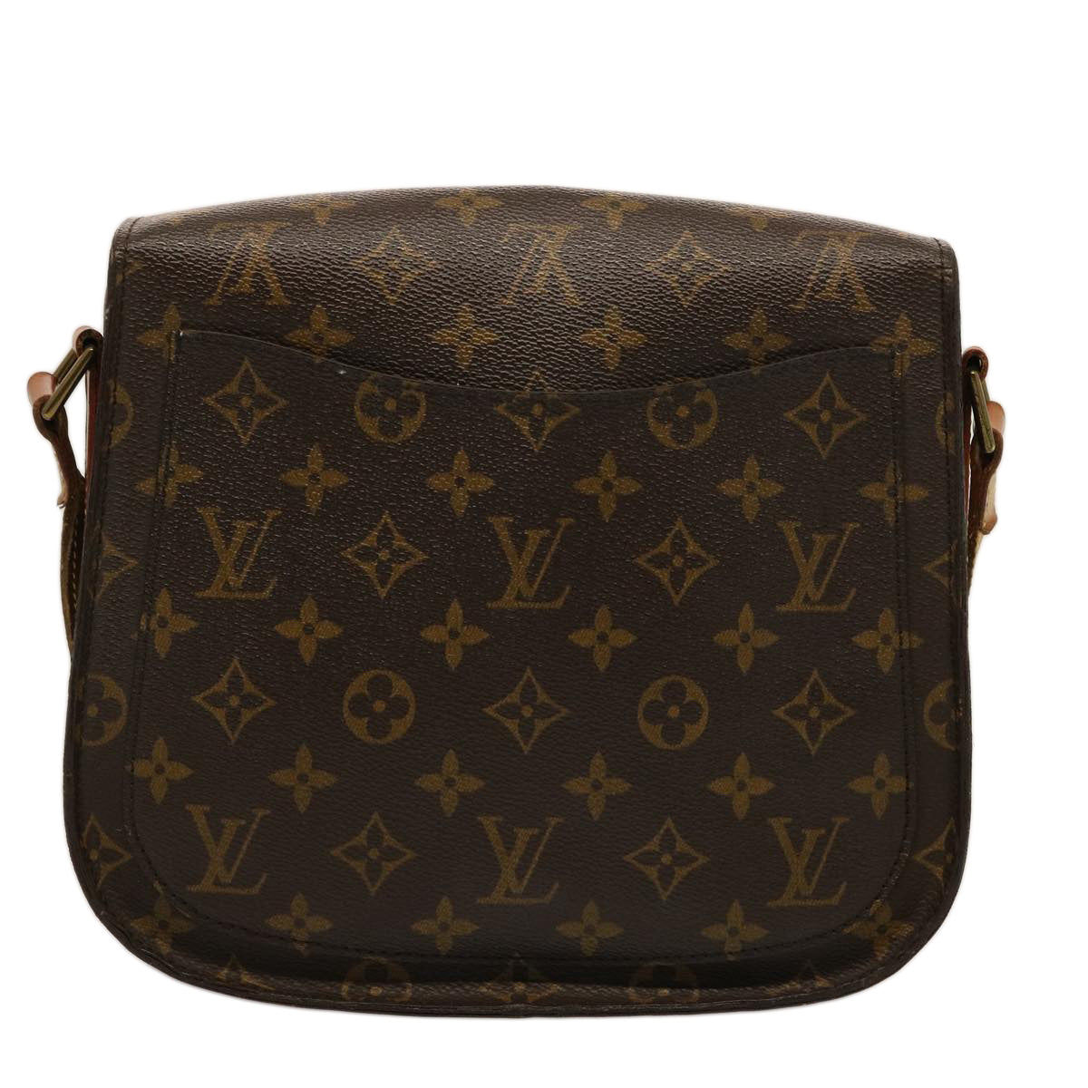 LOUIS VUITTON Monogram Saint Cloud GM Shoulder Bag M51242 LV Auth 75523