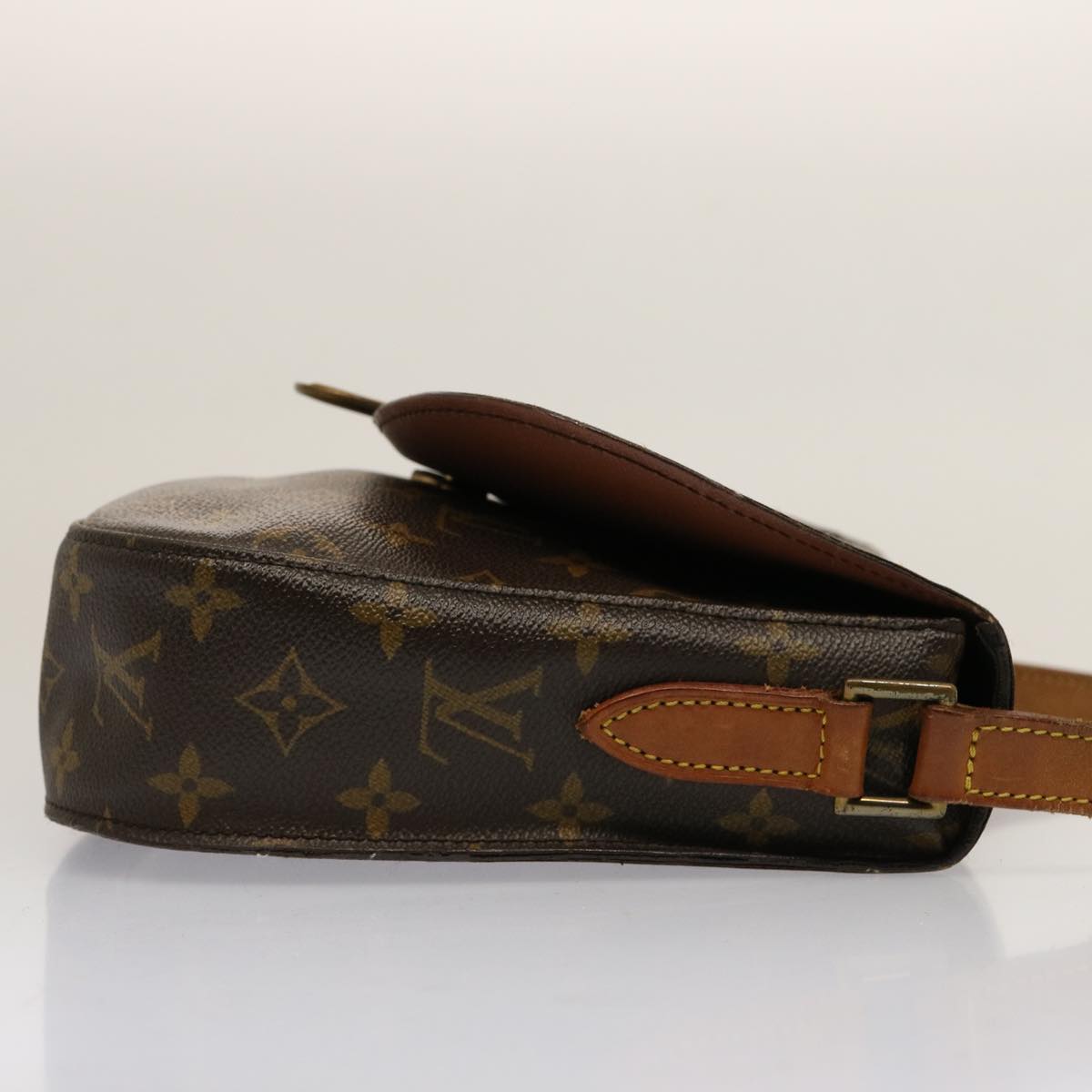 LOUIS VUITTON Monogram Saint Cloud GM Shoulder Bag M51242 LV Auth 75523