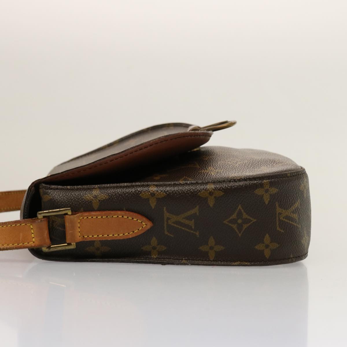 LOUIS VUITTON Monogram Saint Cloud GM Shoulder Bag M51242 LV Auth 75523