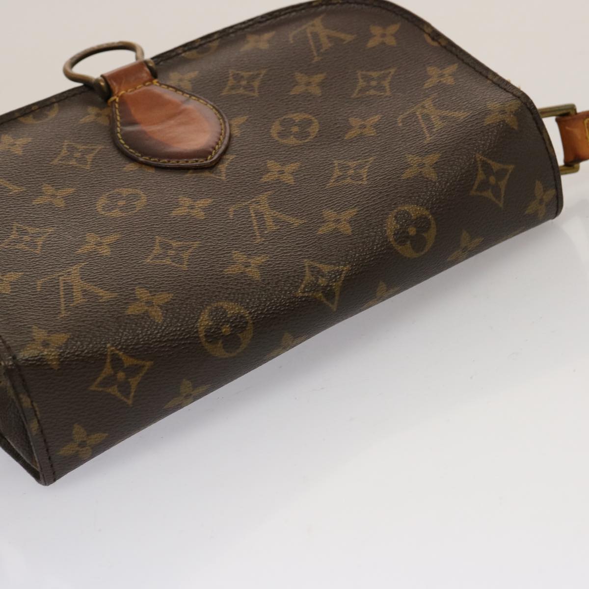 LOUIS VUITTON Monogram Saint Cloud GM Shoulder Bag M51242 LV Auth 75523