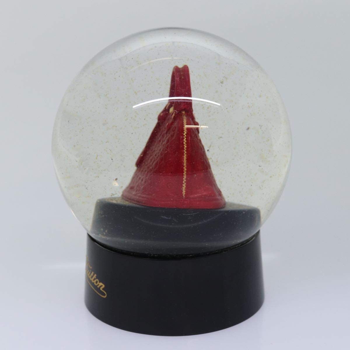 LOUIS VUITTON Snow Globe Alma VIP Limited Clear Red LV Auth 75530