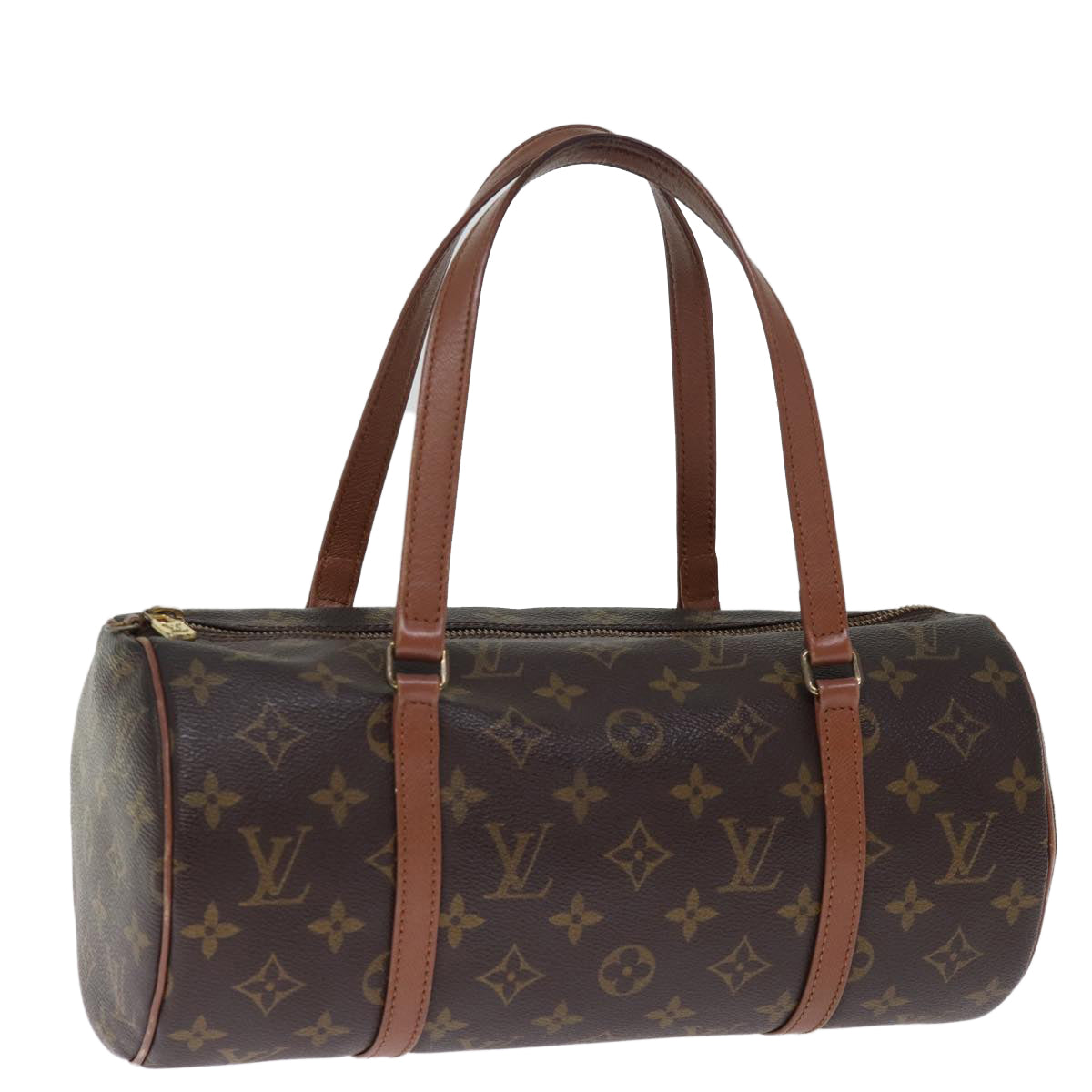 LOUIS VUITTON Monogram Papillon 30 Hand Bag M51385 LV Auth 75535