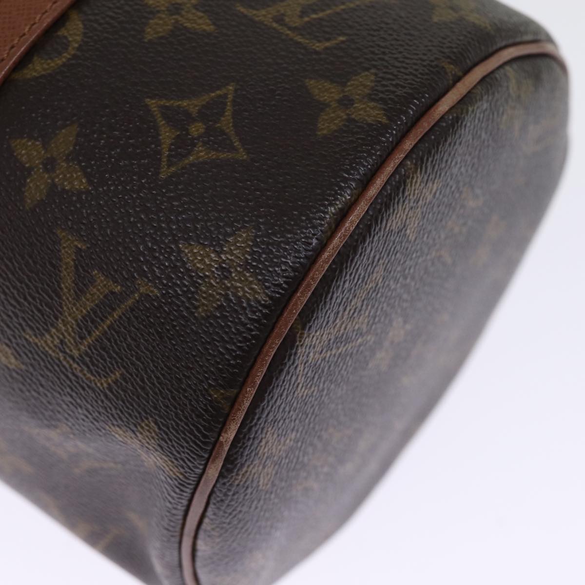 LOUIS VUITTON Monogram Papillon 30 Hand Bag M51385 LV Auth 75535