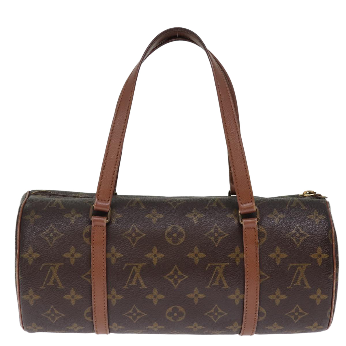 LOUIS VUITTON Monogram Papillon 30 Hand Bag M51385 LV Auth 75535