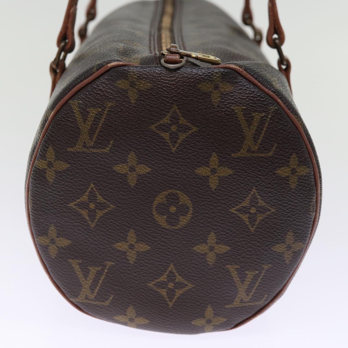 LOUIS VUITTON Monogram Papillon 30 Hand Bag M51385 LV Auth 75535