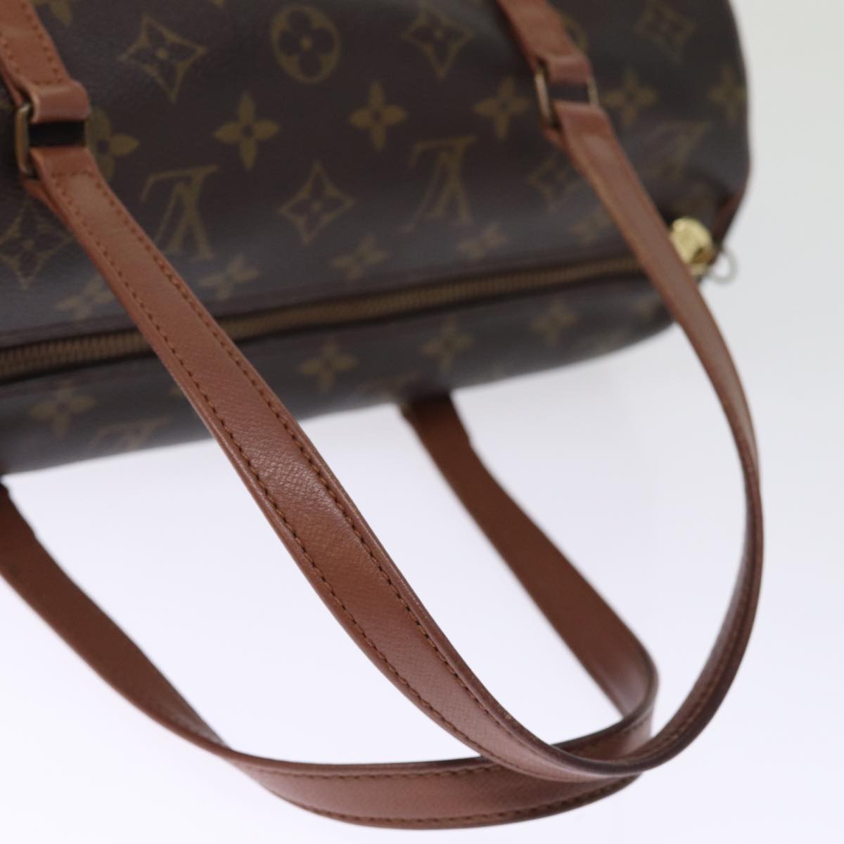 LOUIS VUITTON Monogram Papillon 30 Hand Bag M51385 LV Auth 75535