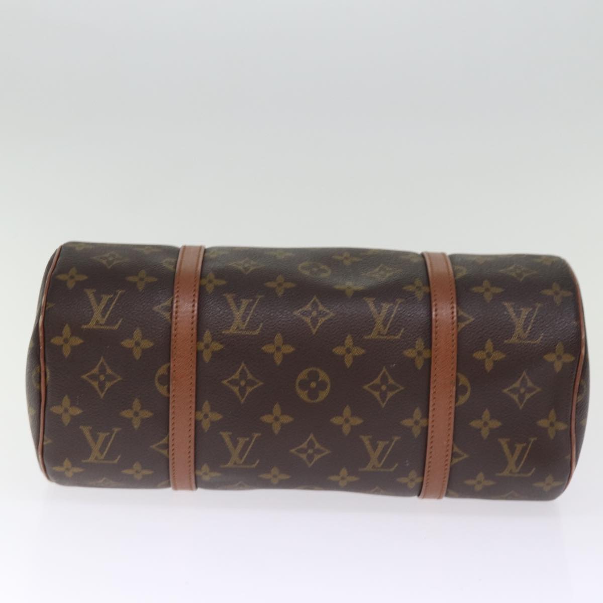 LOUIS VUITTON Monogram Papillon 30 Hand Bag M51385 LV Auth 75535