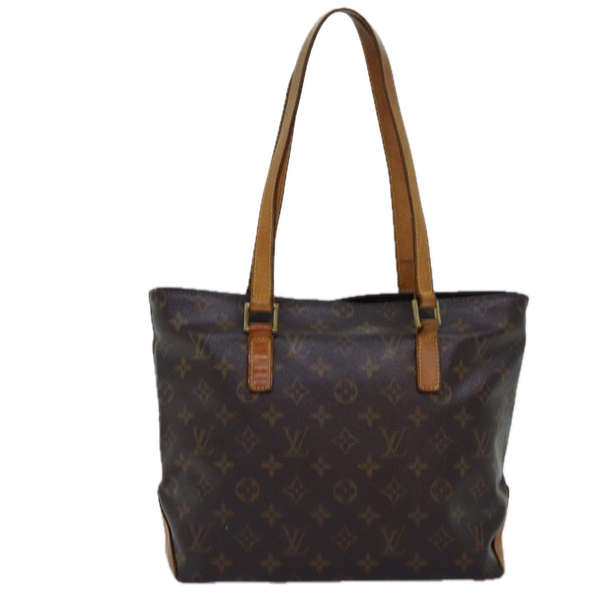 LOUIS VUITTON Monogram Cabas Piano Tote Bag M51148 LV Auth 75539