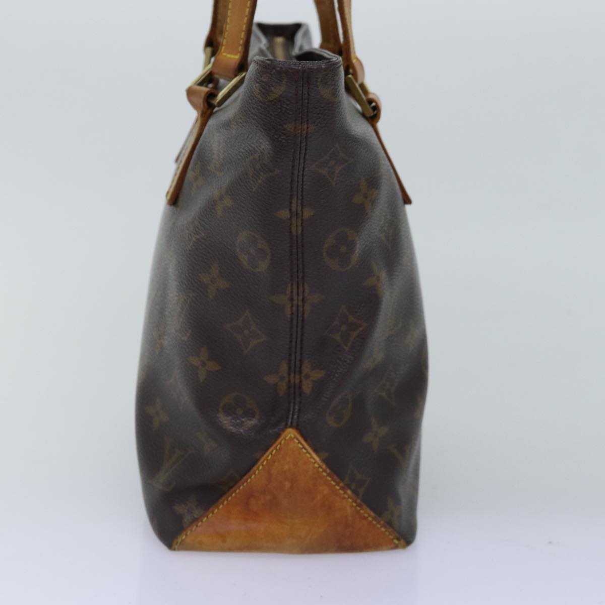 LOUIS VUITTON Monogram Cabas Piano Tote Bag M51148 LV Auth 75539