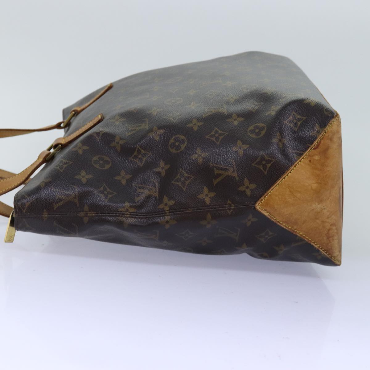 LOUIS VUITTON Monogram Cabas Mezzo Tote Bag M51151 LV Auth 75547