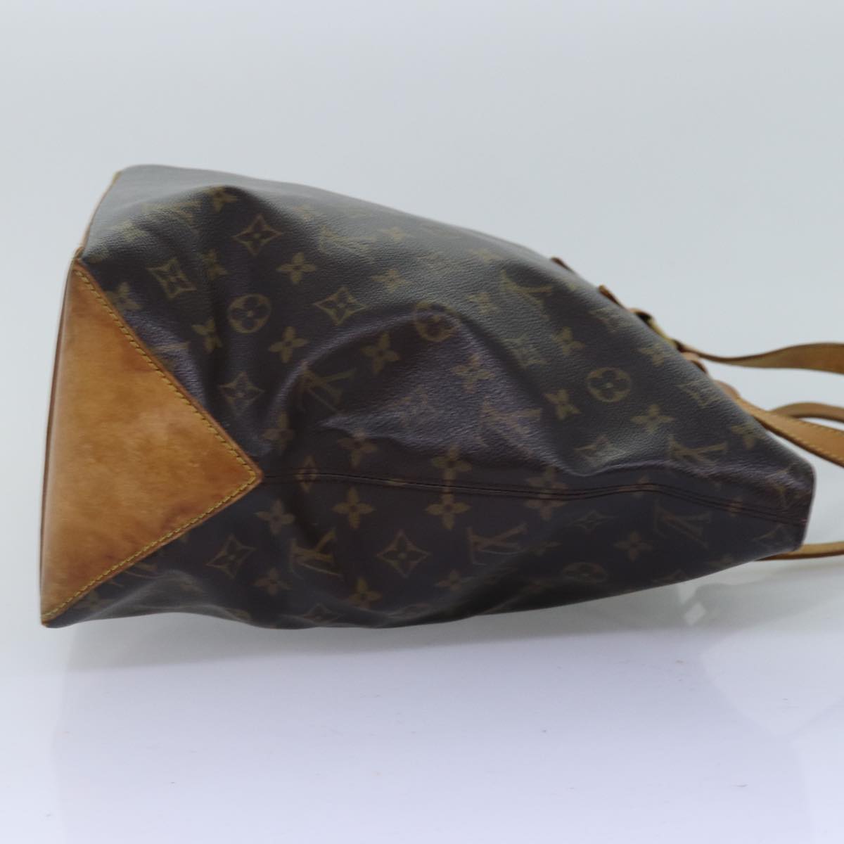 LOUIS VUITTON Monogram Cabas Mezzo Tote Bag M51151 LV Auth 75547