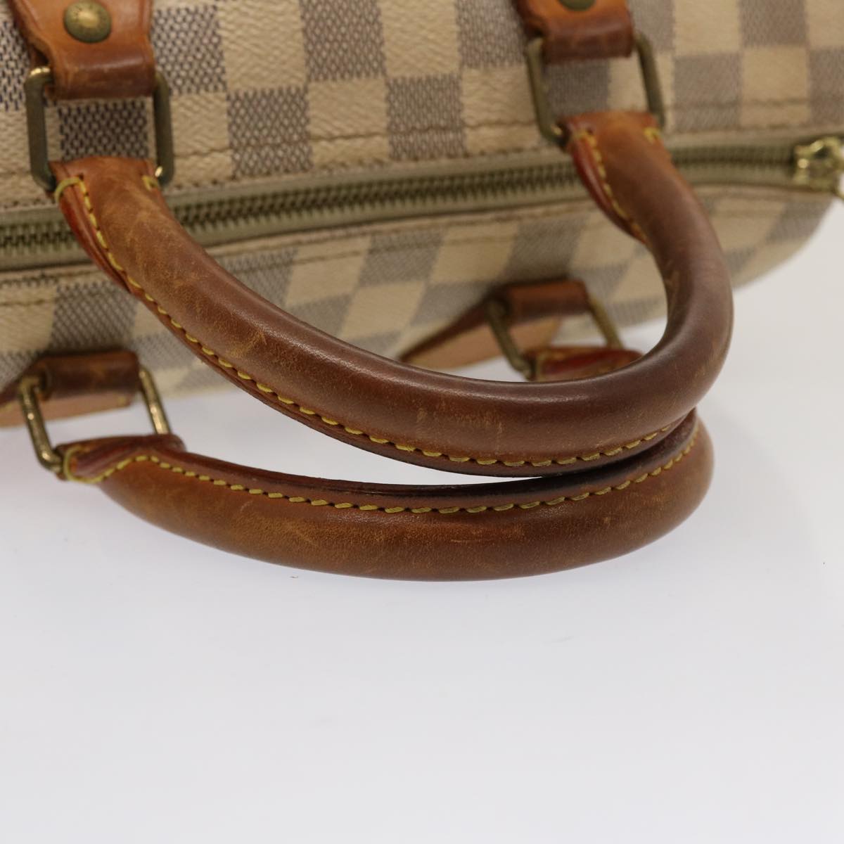 LOUIS VUITTON Damier Azur Speedy 25 Hand Bag N41534 LV Auth 75553