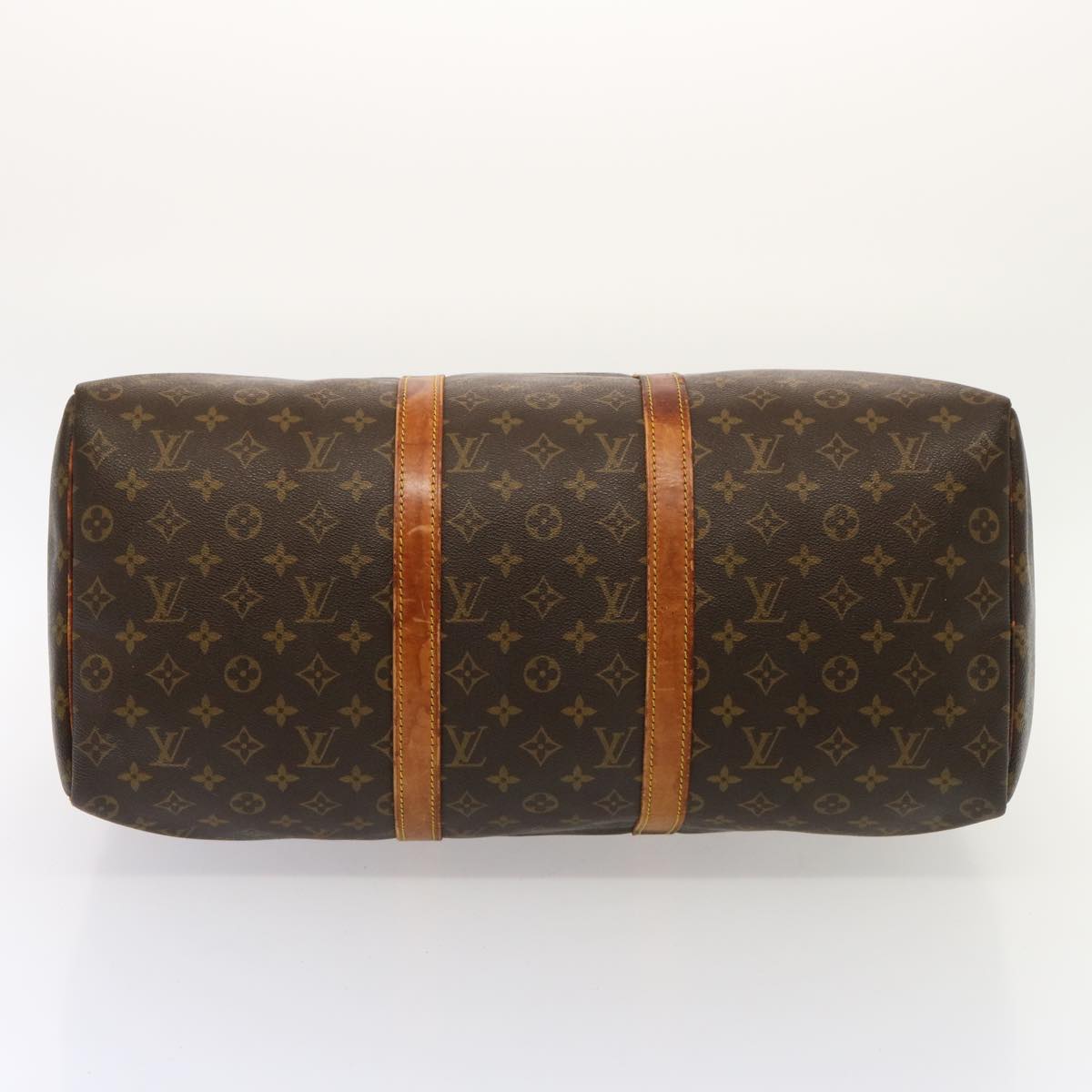 LOUIS VUITTON Monogram Keepall 50 Boston Bag M41426 LV Auth 75561