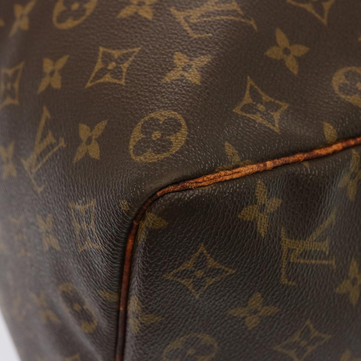 LOUIS VUITTON Monogram Keepall 50 Boston Bag M41426 LV Auth 75561