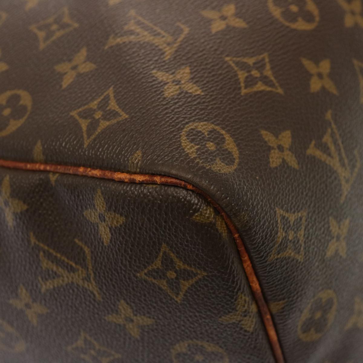 LOUIS VUITTON Monogram Keepall 50 Boston Bag M41426 LV Auth 75561